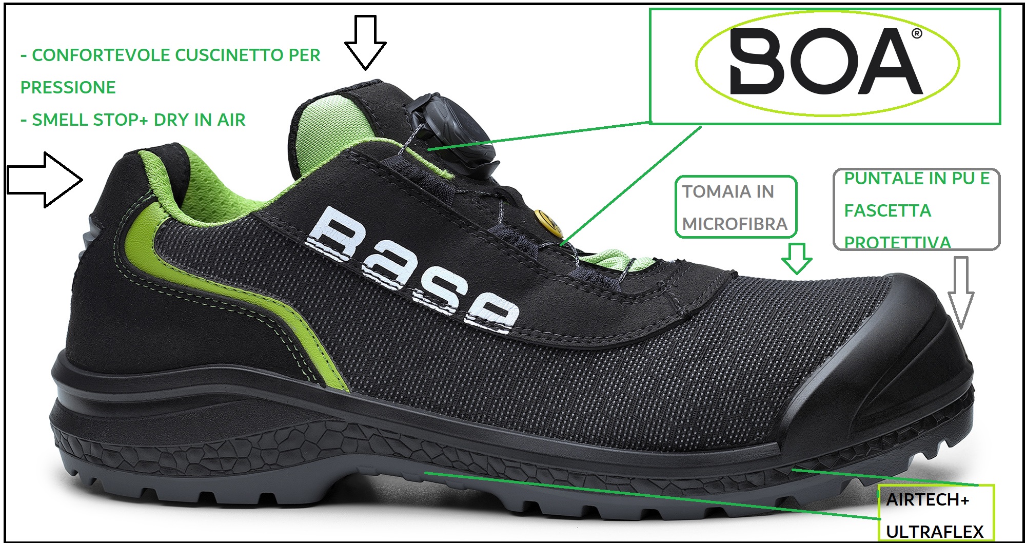 Scarpe base deals antinfortunistica recensioni